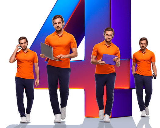 Великолепная четверка Ростелеком в аул Панахес